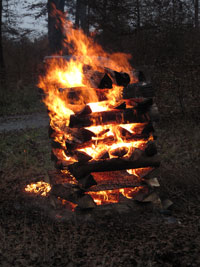 Holzfeuer